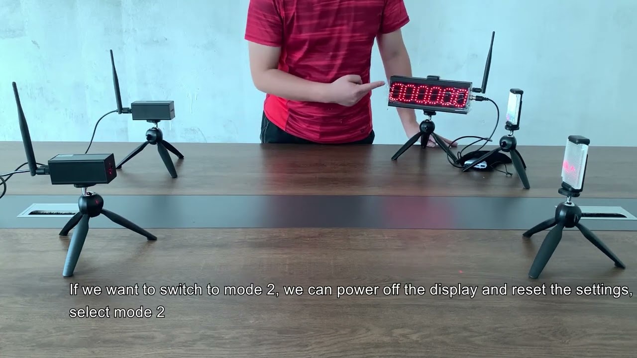 X-005 Wireless Laser Timer demo video