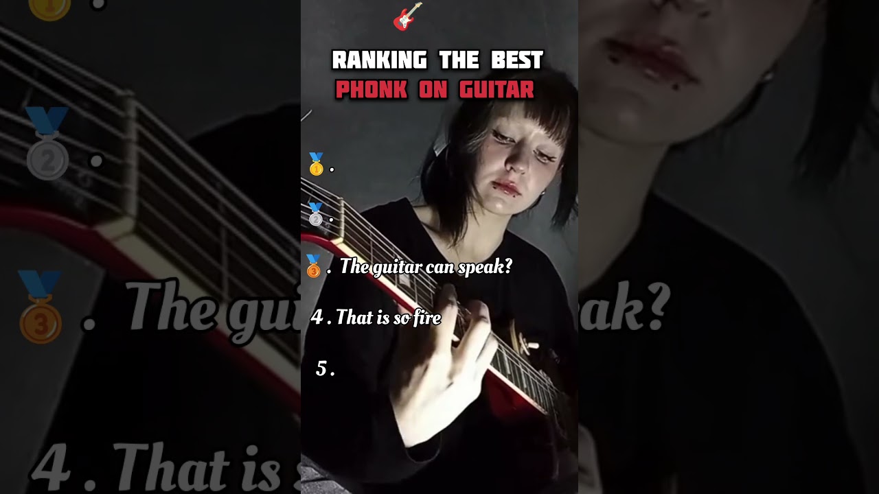 Ranking the best Phonk on Guitar! 🎸