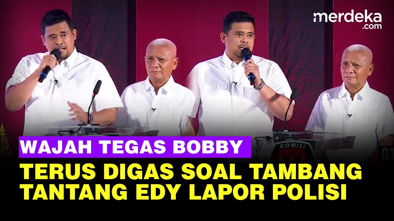 Wajah Tegas Bobby Terus Digas Tambang Blok Medan, Tantang Edy Cepat Lapor Polisi!