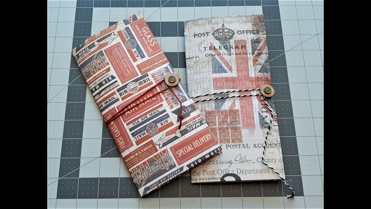 MAKE IT EASY! The Fastest, Easiest Traveler's Notebook Junk Journal EVER!  Oh, What Fun!  : - )