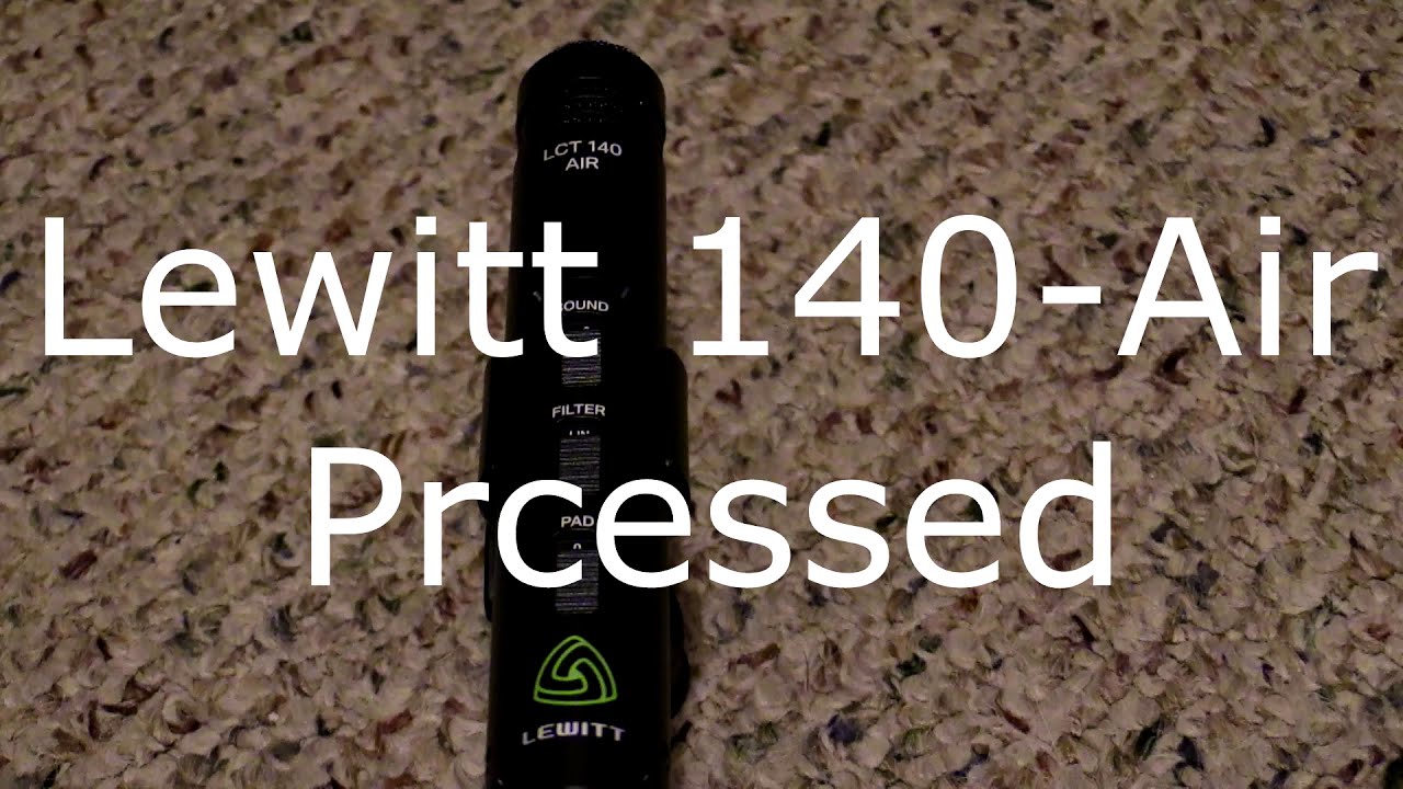 Lewitt LCT-140-Air Mic Shoot out Against the Shure SM81 and the Shure PG81