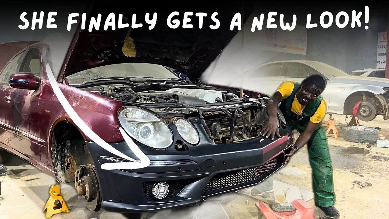 Finally a new look and a visit to a Mercedes Benz graveyard!!!:(W211)Restoration Ep 5