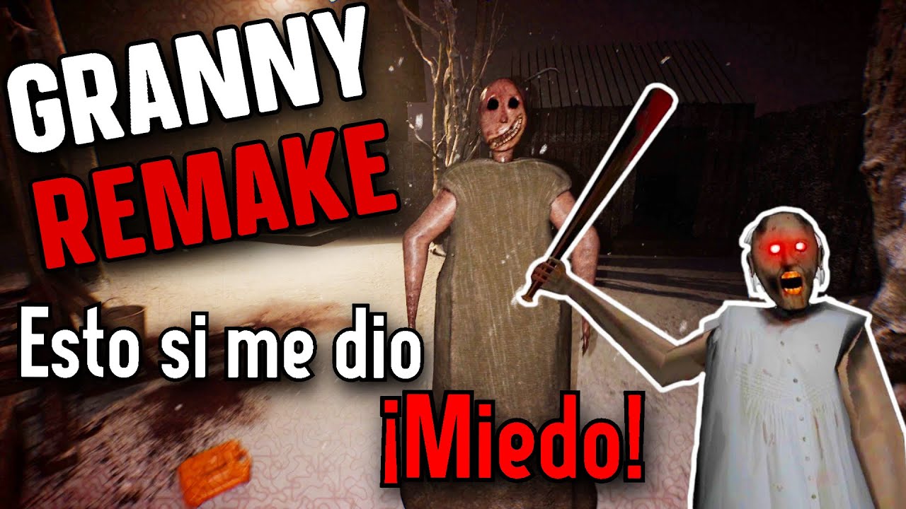 GRANNY REMAKE LA VERSION DE PC ESTE GRANNY DA MUCHO MIEDO 😰 NO LO JUEGUES 😖