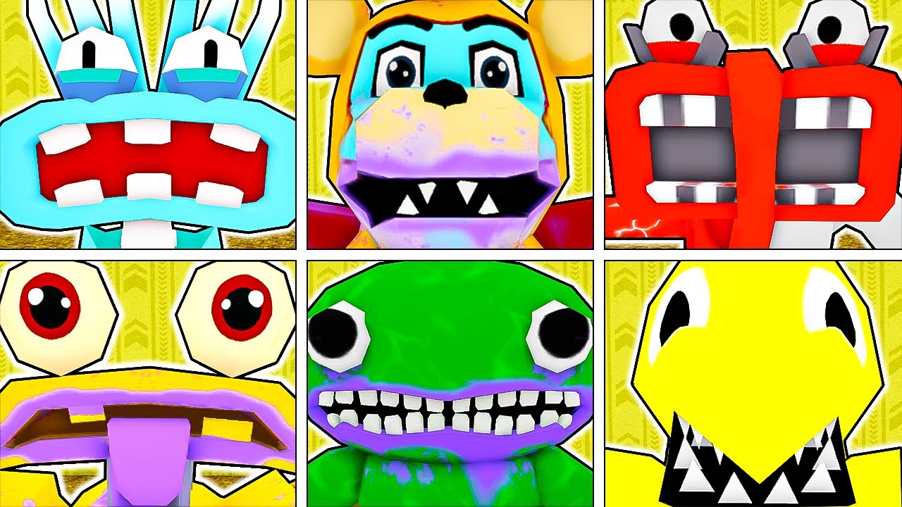 ROBLOX *NEW* ESCAPE BACKROOMS MORPHS! (ALL NEW MORPHS UNLOCKED!)
