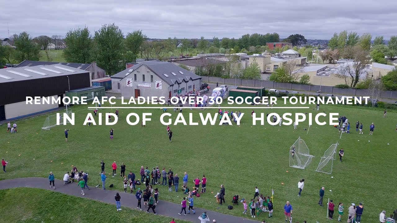 Renmore AFC Ladies over 30 Soccer Tournament for Galway Hospice Foundation.