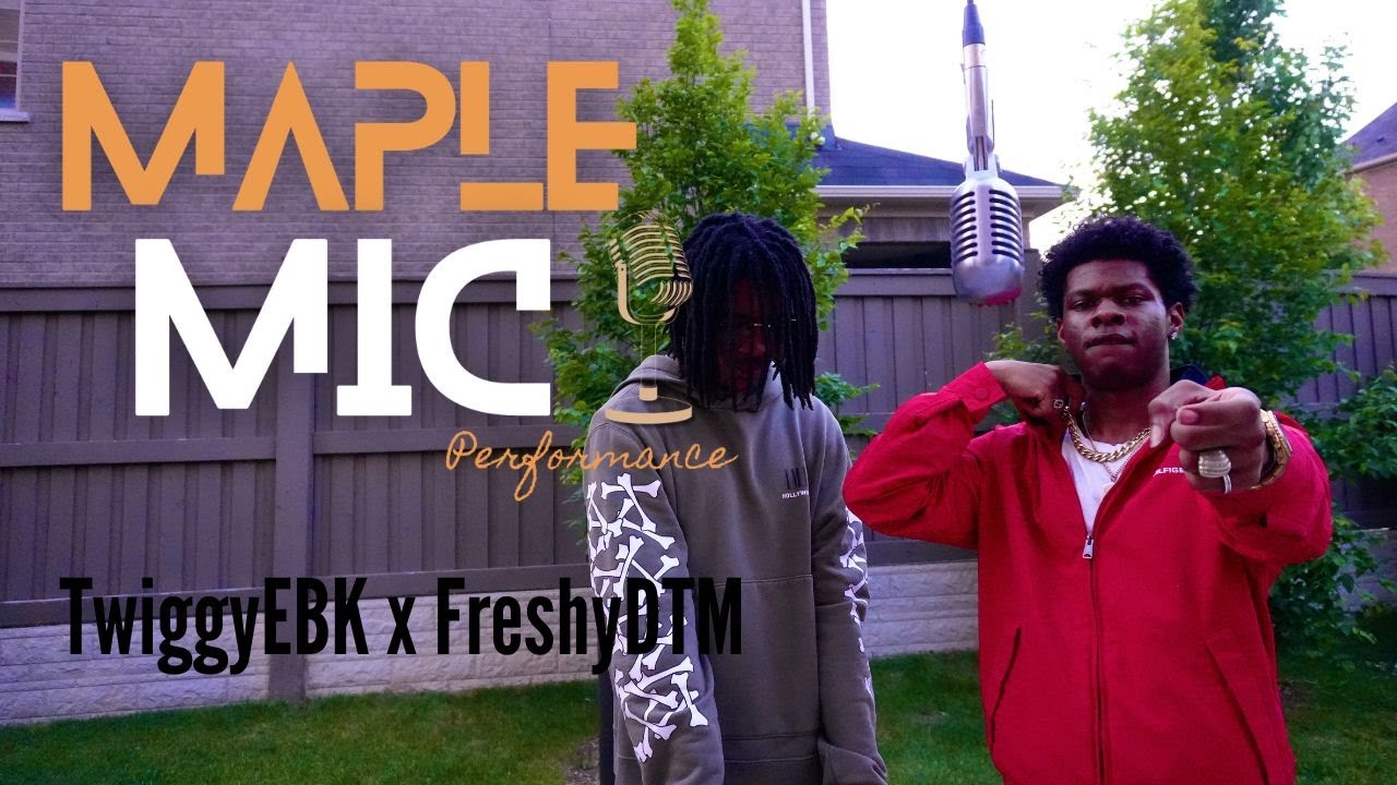 Twiggy Ebk x FreshyDTM- &lsquo;FTO&rsquo; Maple Mic Performance🍁 | Toronto 🇨🇦