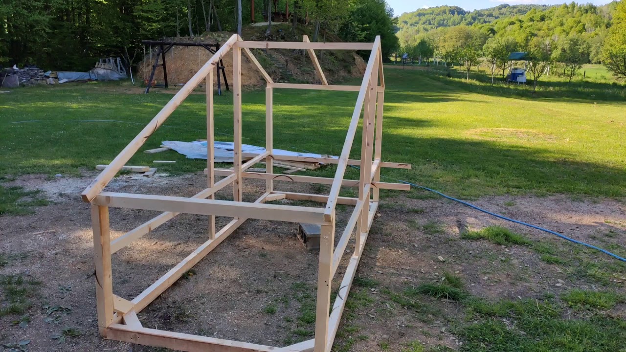chicken coop, Kokošinjac, chicken house, make chicken coop, pokretni kokošinjac