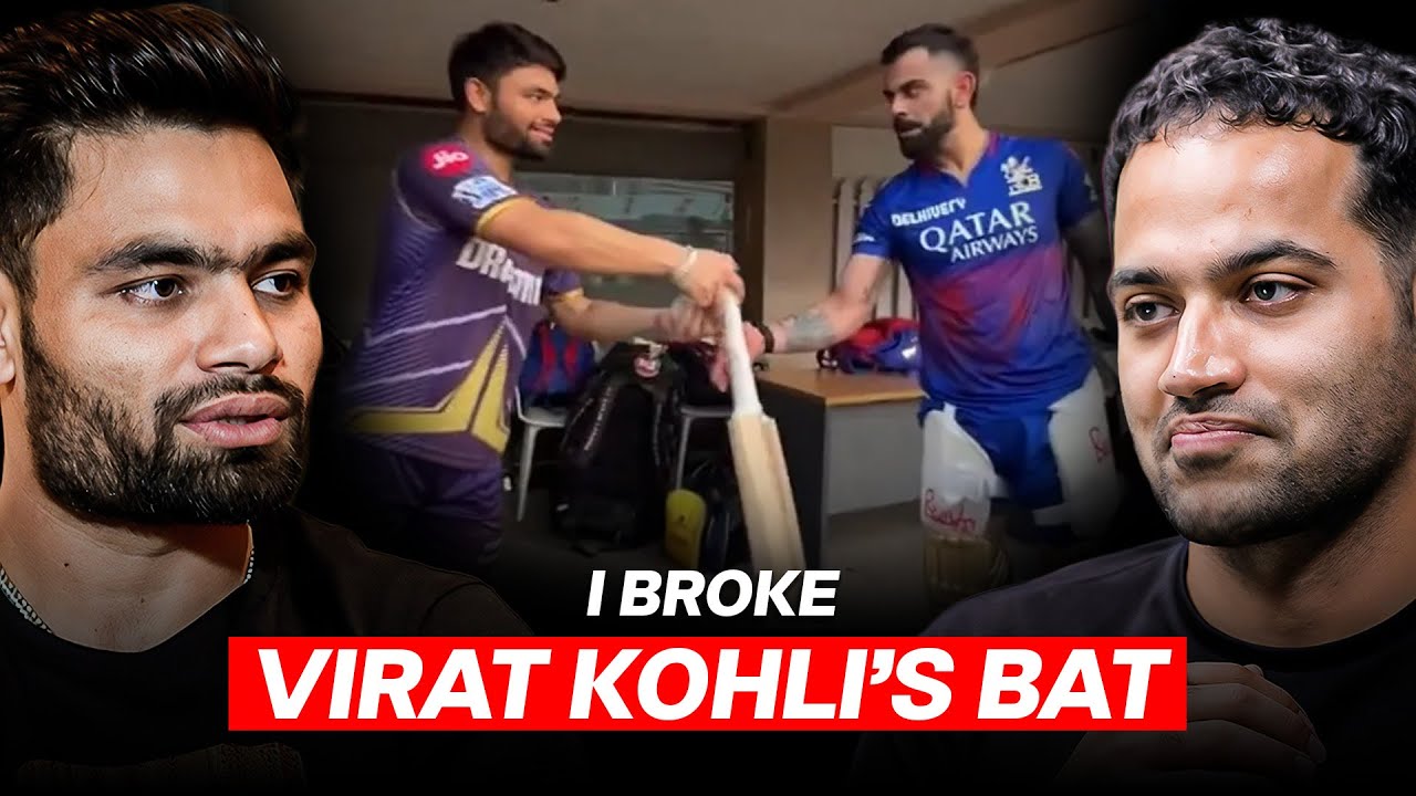 I Accidentally Broke Virat Kohli’s Bat – Here’s The Story | Raj Shamani Clips