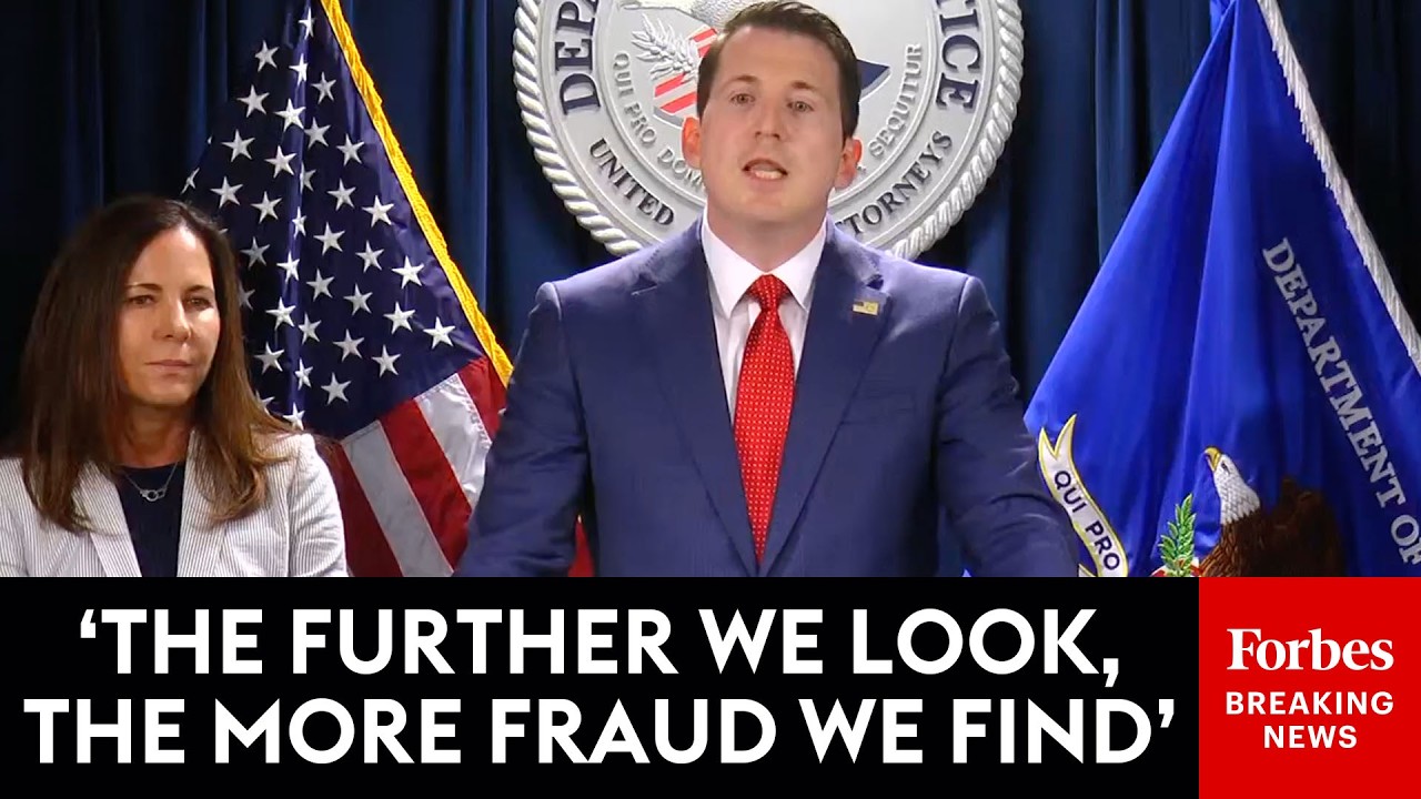 BREAKING NEWS: Top DOJ Official Announces Arrests And Charges In Fraud Crackdown In Boston