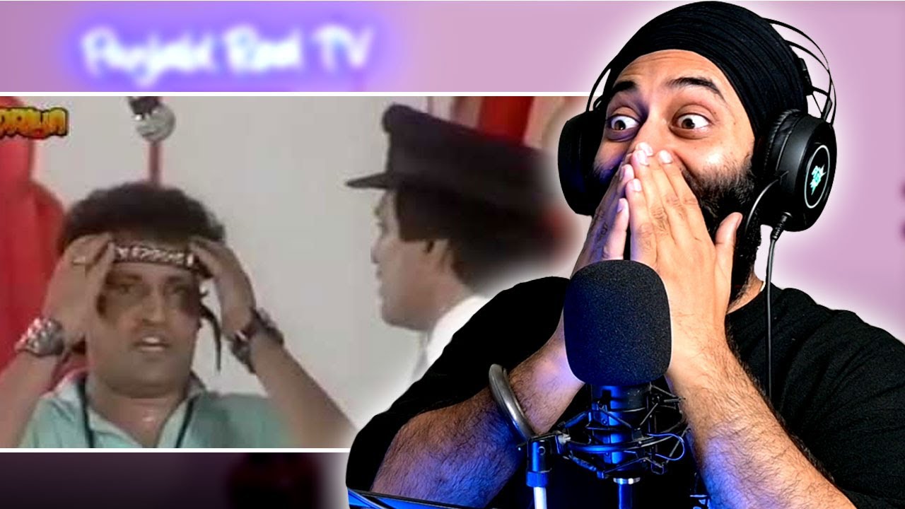 Indian Reaction on Umar Sharif and Moin Akhtar Comedy | PunjabiReel TV