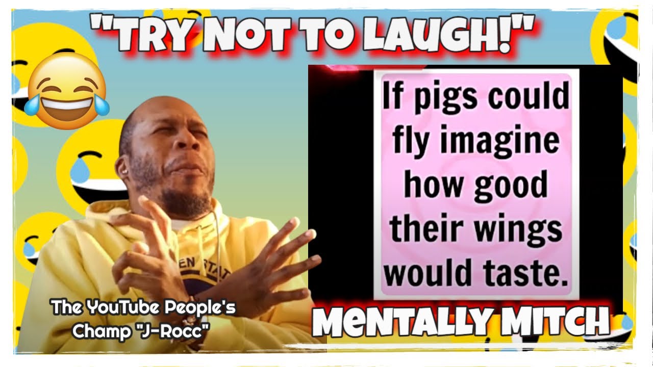Mentally Mitch Meme Review with Friends - Try Not to Laugh Challenge 😂😂