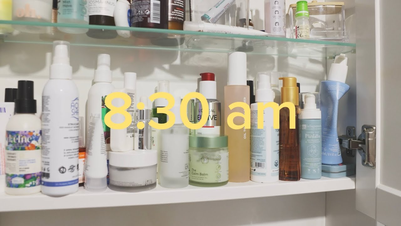 la mia skincare routine dopo la cura con isotretinoina 🧴🫧