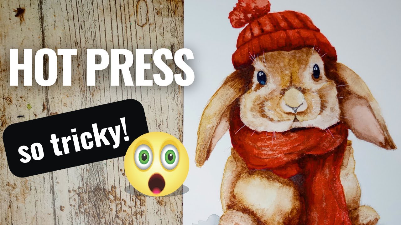 I tried Hot Press Watercolour paper... it wasn't what I expected