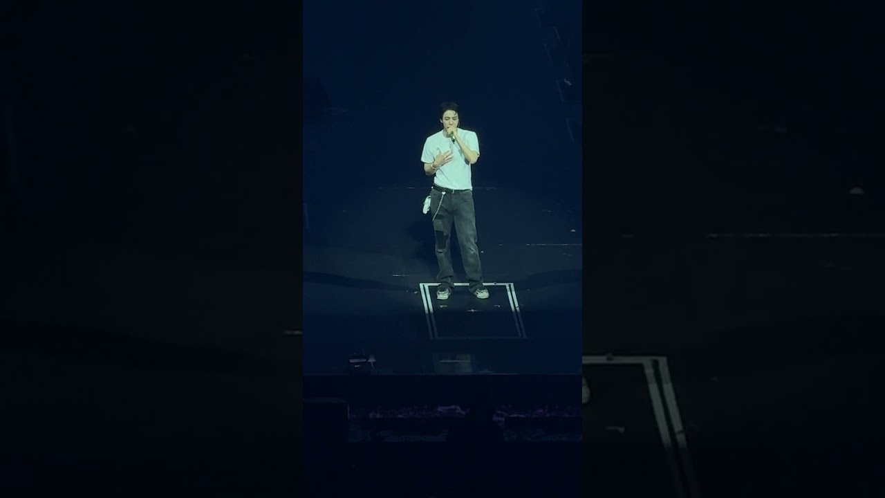 [4K] Ending Ment - BTS Jin - #runseokjin_eptour 7/18 D2 Anaheim Honda Center - 직캠 FANCAM