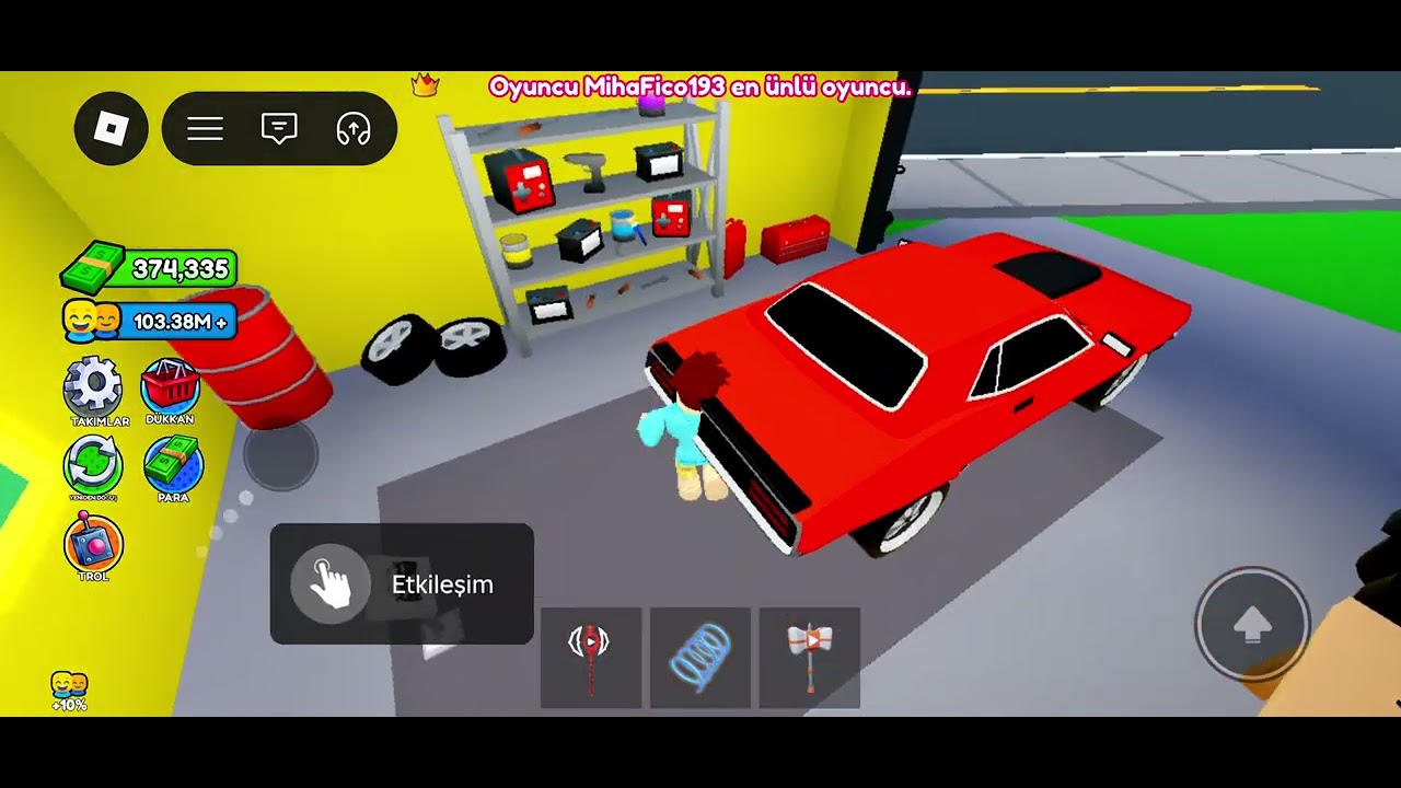 Youtuber oluyoruz! Mert ile Roblox Youtuber Tycoon (Vehicles) 3. sezon 9. bölüm.