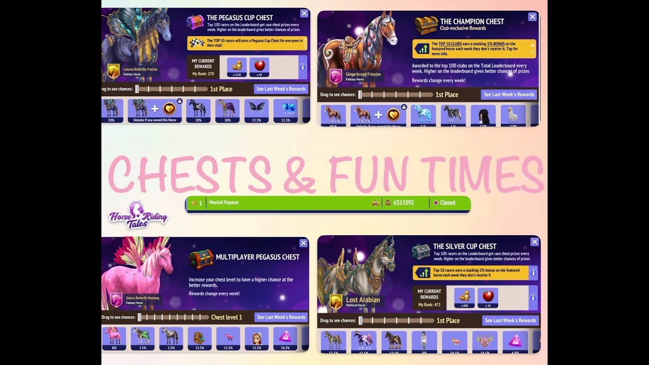 Horse Riding Tales: Weekly Champions chests