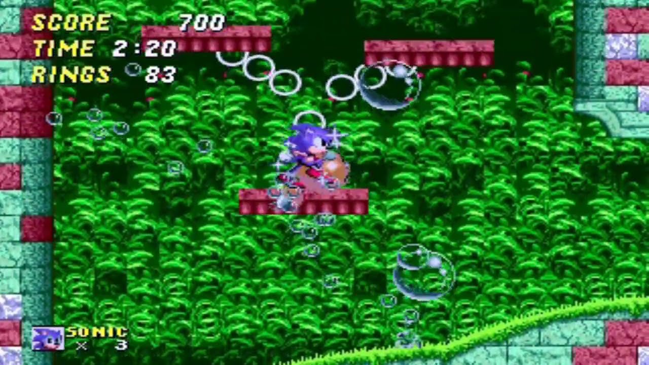 Sonic 2 (16-bit) - Aquatic Ruin ~ Saving Tails from Drowning