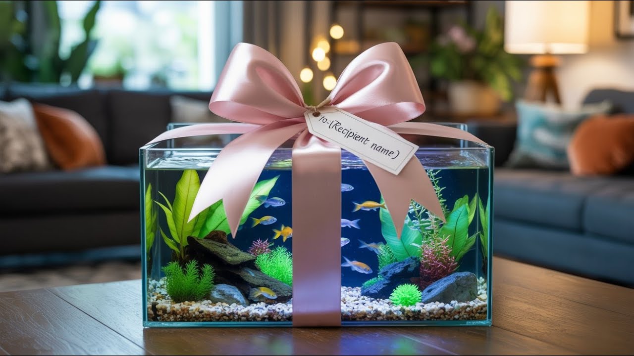 GANHEI UM AQUARIO MARINHO part 3