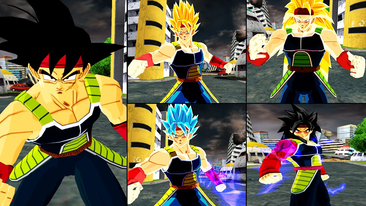 Dagon Ball Z Budokai Tenkaichi 3 - Mini Pack Bardock/Remake Powers V1 SSJ,SSJ3,SSJ4,SSGSSJ - [1080p]
