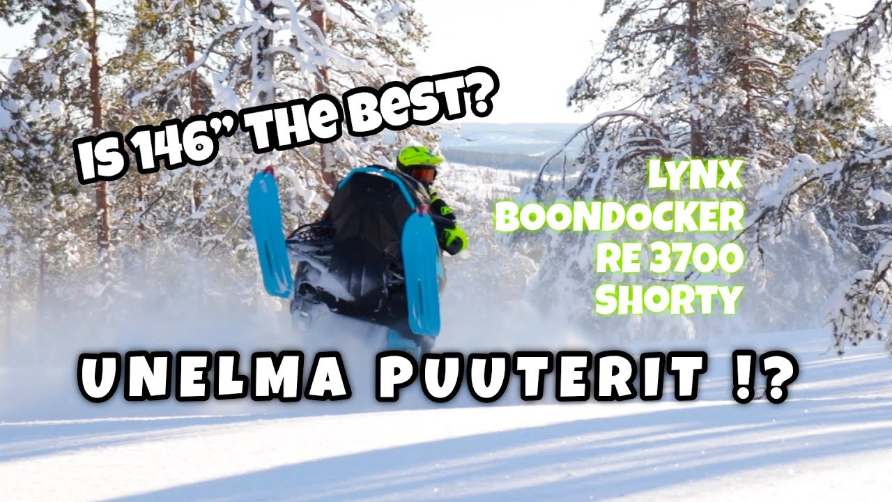 Puutereiden perässä! | Lynx Boondocker Shorty 3700