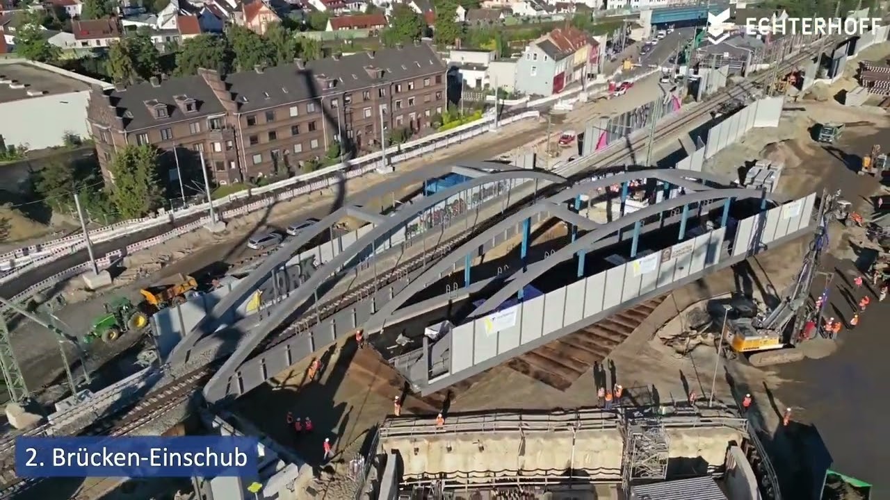 Erneuerung Eisenbahnüberführung u Trog Sebaldsbrücker Heerstr Bremen