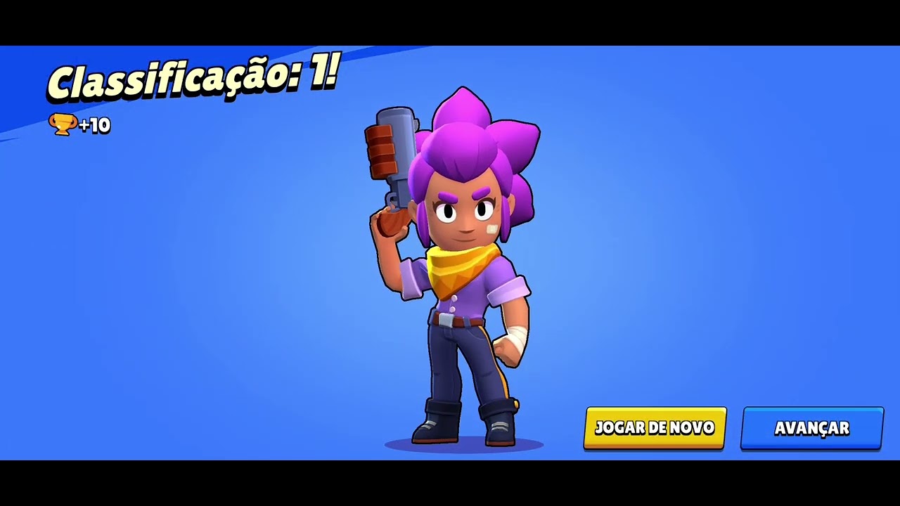 Joguei todas as partidas com a shelly