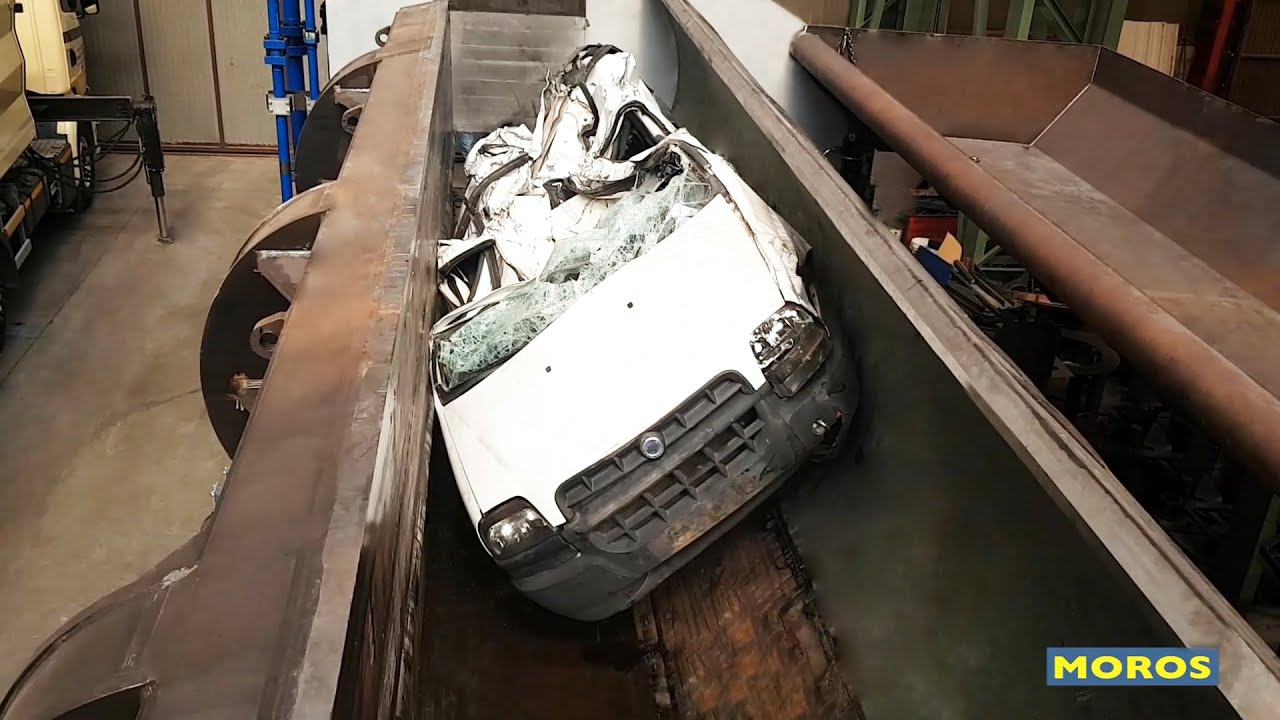 MOROS || CIZALLA DE TAPAS OPUESTAS ASIMÉTRICAS H-C-1100 | SCRAP SHEAR H-C-1100