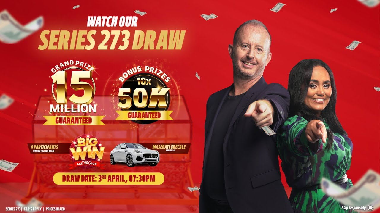 Who Will Take Home Grand Prize AED 15 Million? Will it be you?