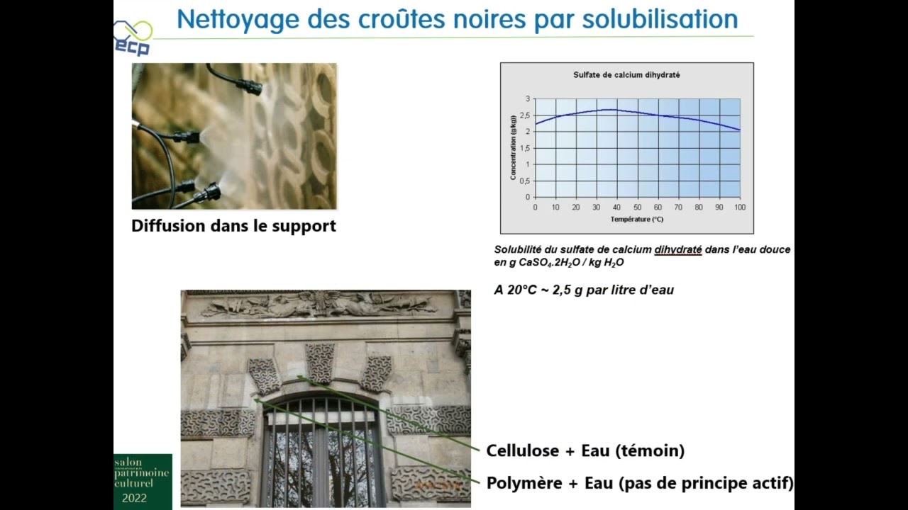 NETTOYER ET CONSERVER LES FAÇADES EN PIERRE CONTAMINÉES AU PLOMB - Conférence SIPC