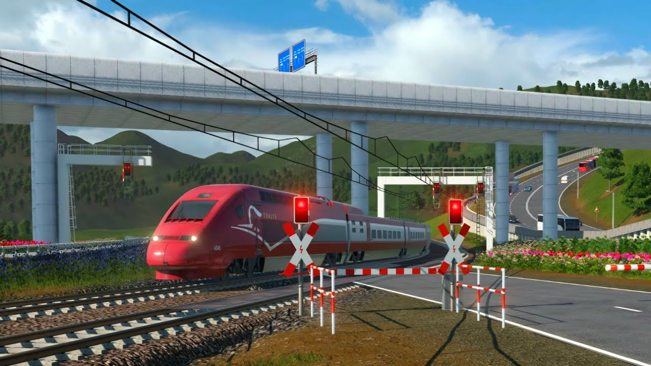 Transport Fever 2: Der Bahnübergang Teil 1188