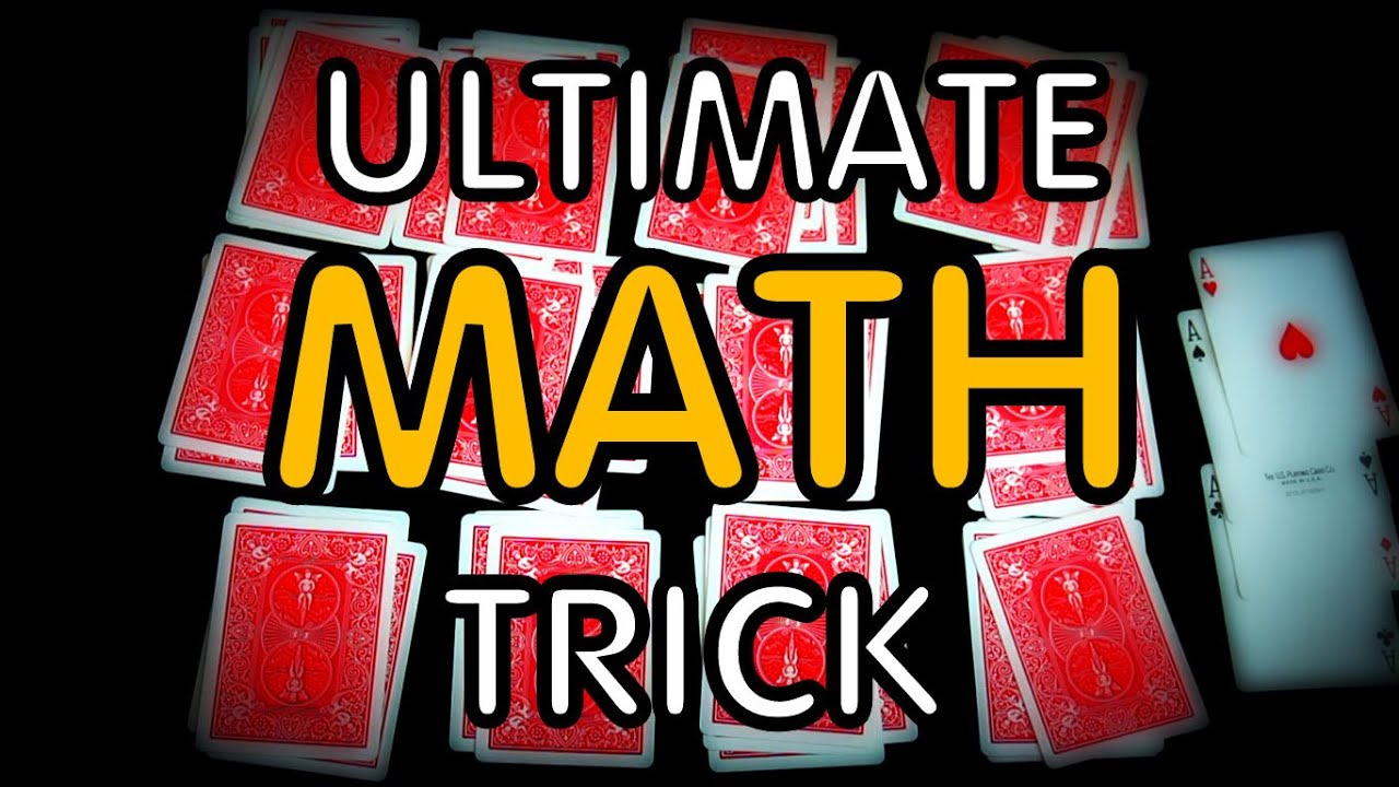 Ultimate Math Card trick revealed!
