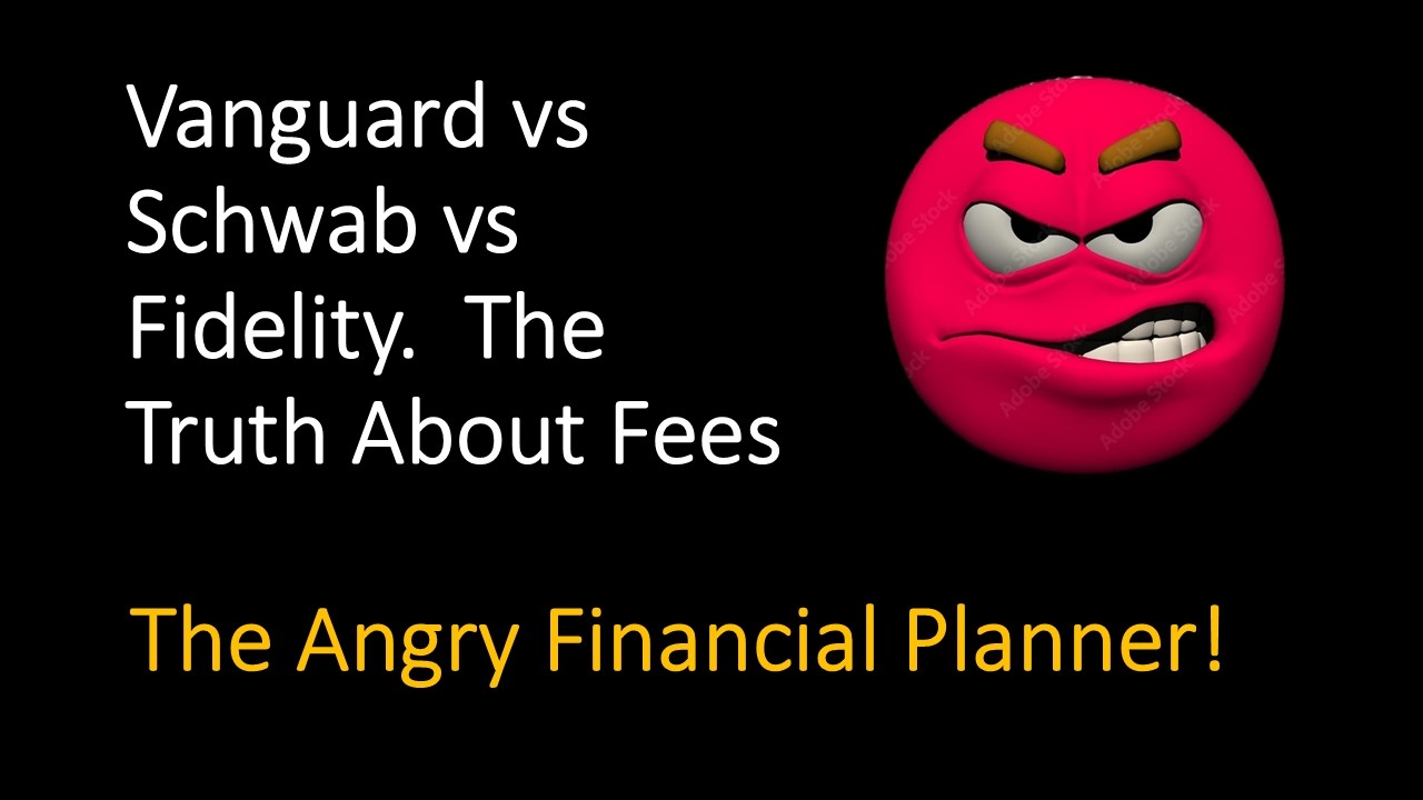 Vanguard vs Schwab vs Fidelity.   The Truth About who has the Lowest Fees.