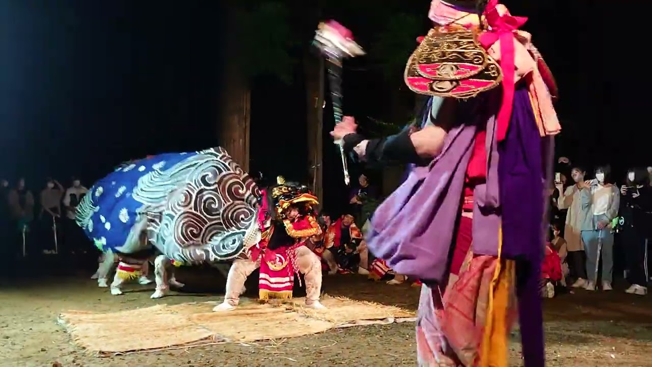 武部獅子舞保存会 獅子殺し2022.09.22