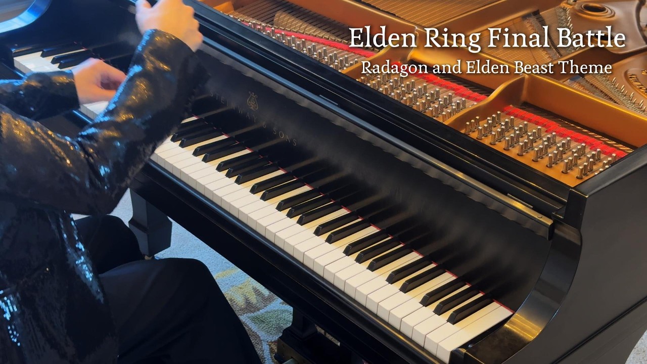Elden Ring Final Battle - Radagon and Elden Beast Theme | Piano Cover