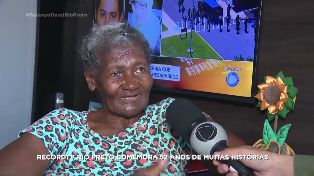 Record TV Rio Preto completa 52 anos