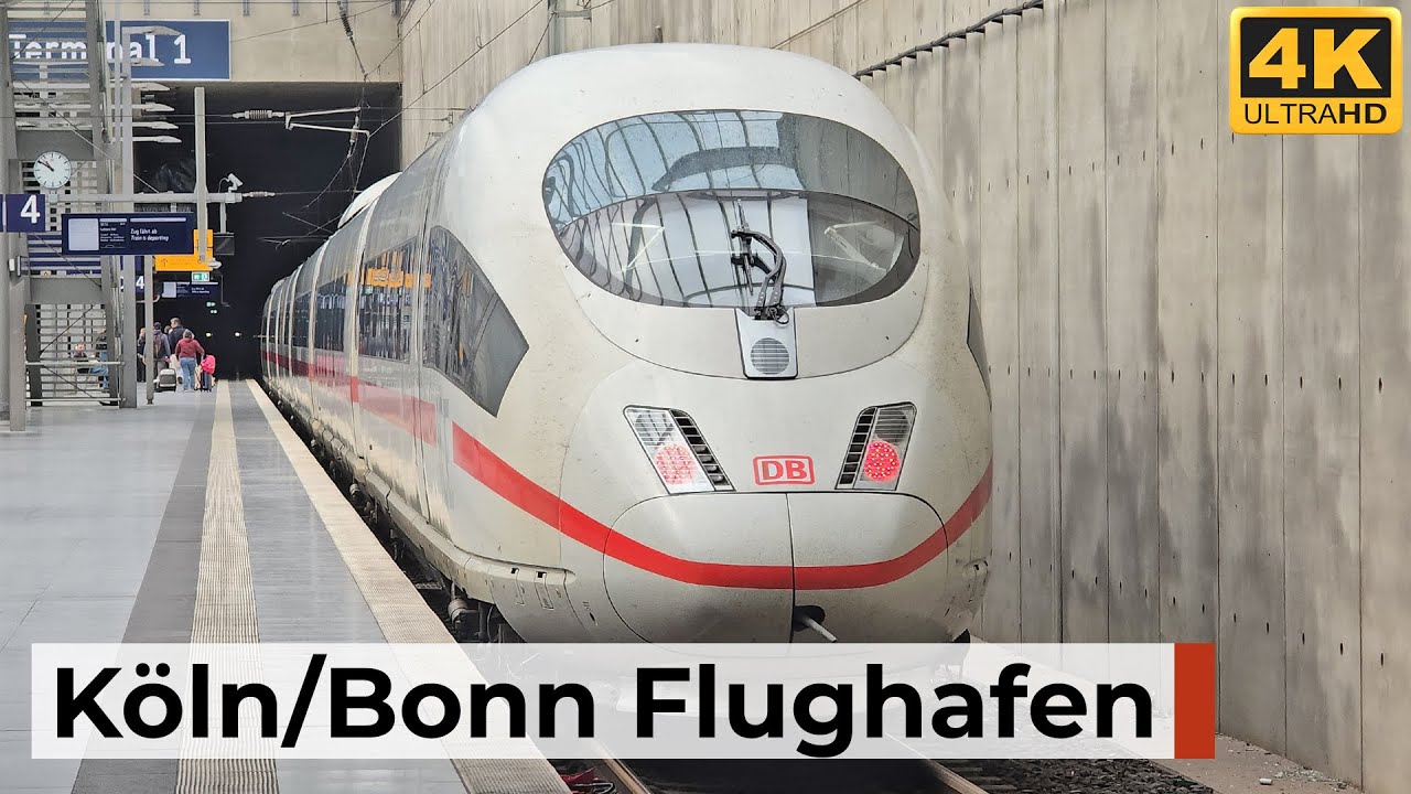 Köln/Bonn Flughafen 06.06.2025 - ICE, Regionalverkehr & S-Bahn mit Flughafenflair ✈️🚆