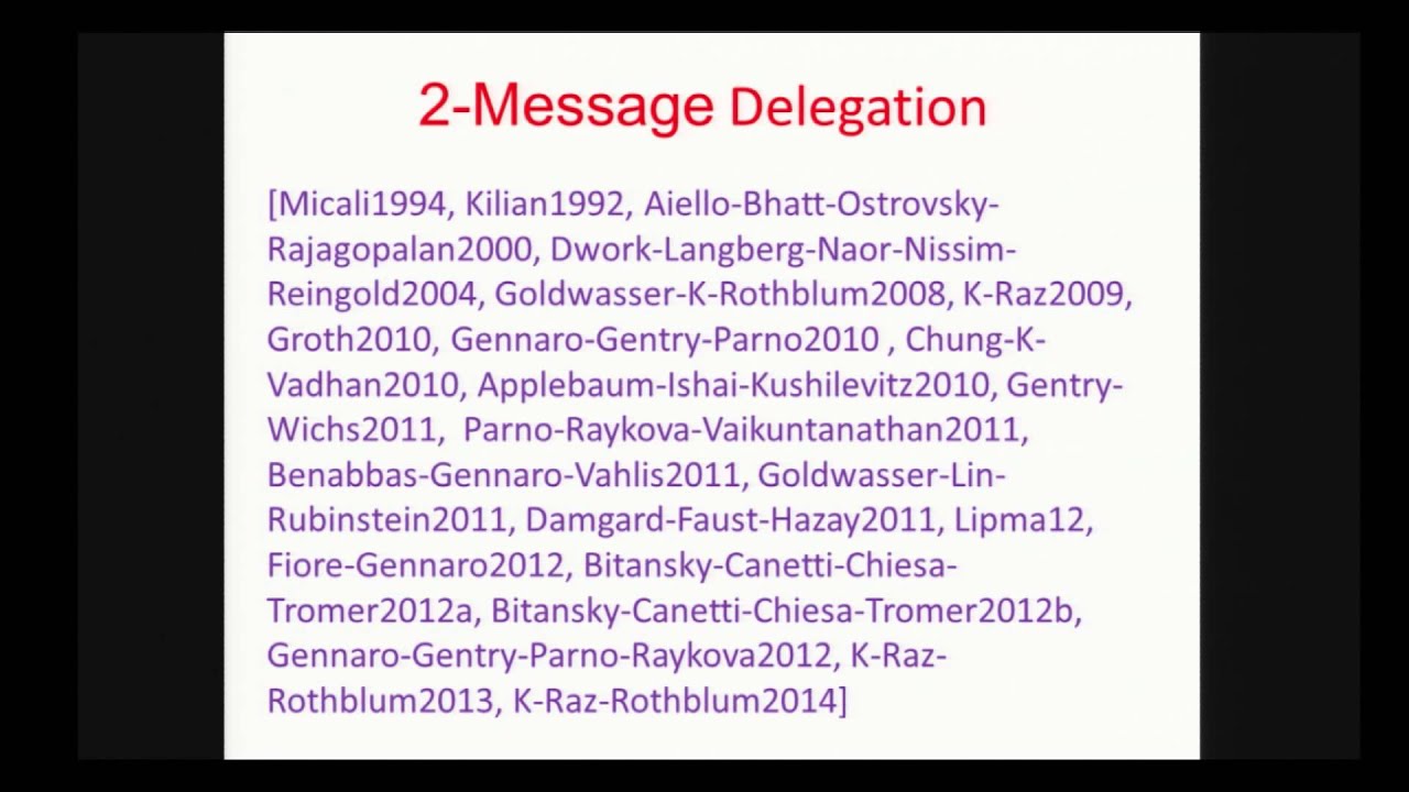 Invited Talk: How to delegate computations: the power of no-signaling proofs