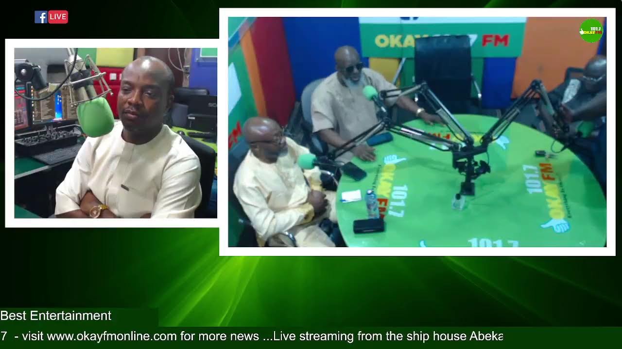 Best Entertainment Show With HALIFAX ANSAH-ADDO On Okay 101.7 Fm (16|02/2026)