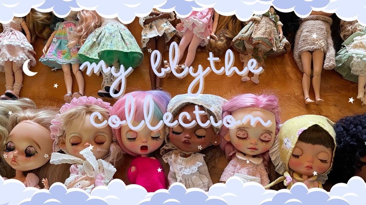 Моя коллекция кукол Blythe (2023)