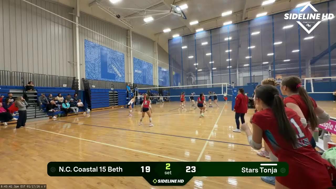 Stars Tonja vs. N.C. Coastal 15 Beth (2026.01.17)