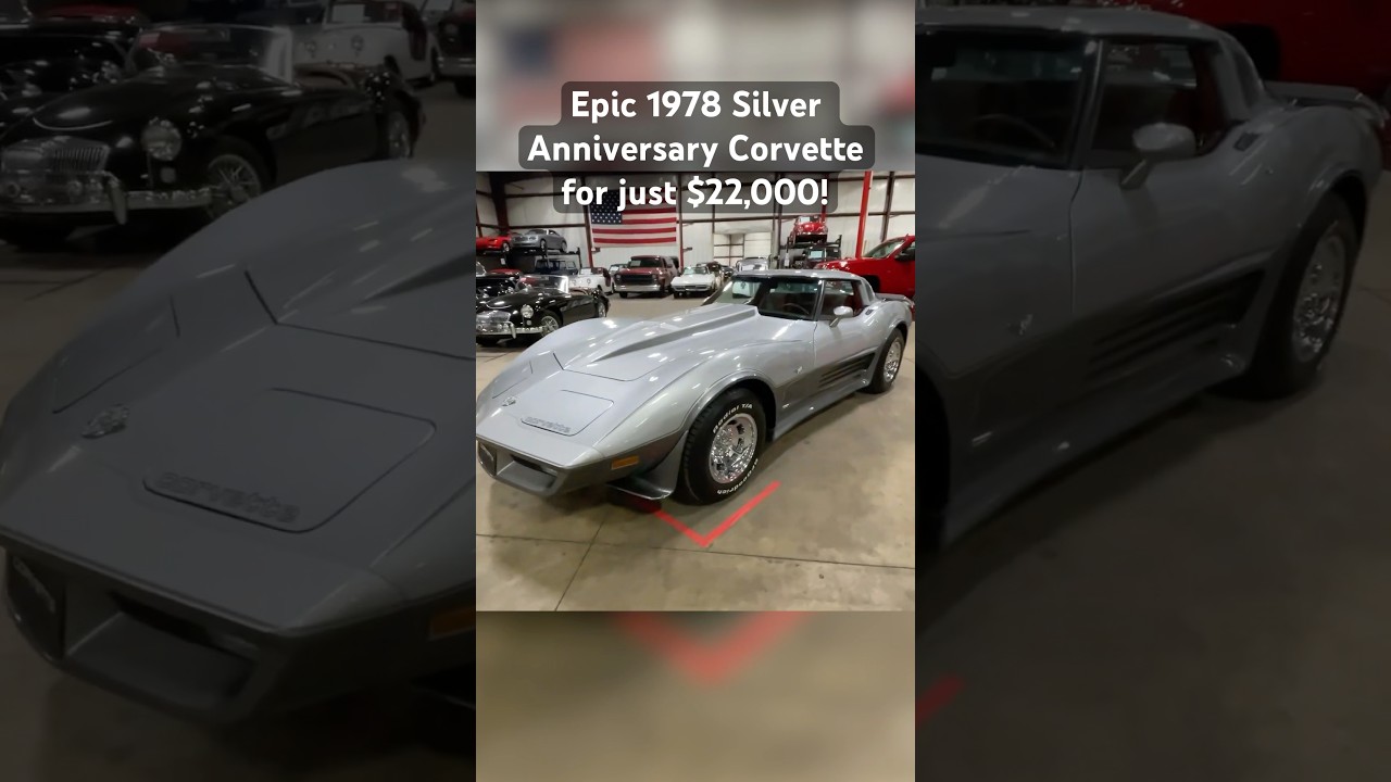 This '78 Corvette is powered by a smooth L-48 5.7L V8 engine! #FindYours 💨 #Corvette #ChevyCorvette