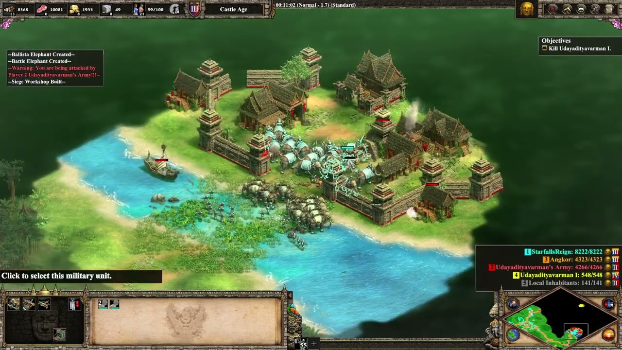 Age of Empires II: DE Suryavarman I Campaign 