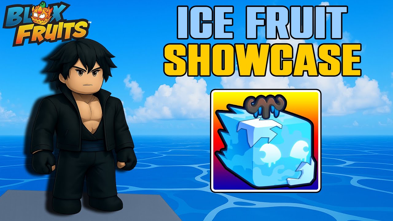 ❄️ Ice Fruit Showcase | All Skills & Effects | Blox Fruits