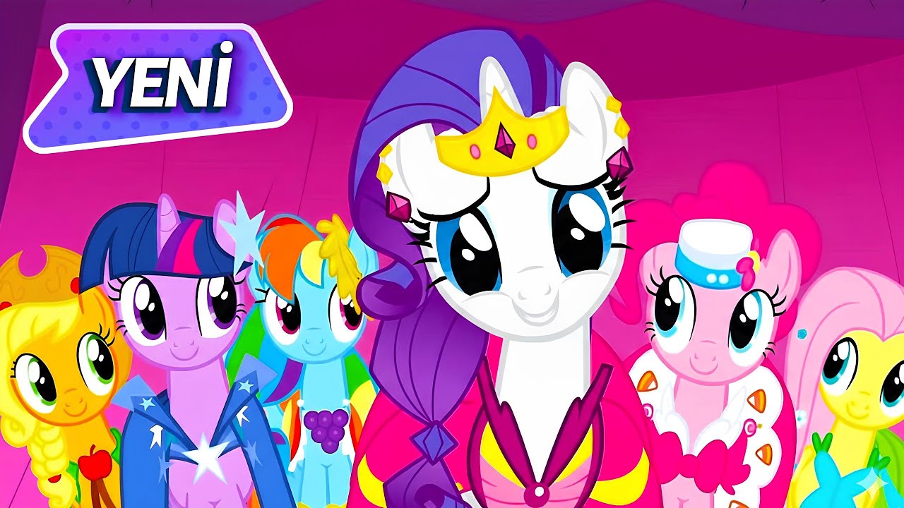 My Little Pony 🦄 Pony'ler Defilede! 👗 Çocuklar İçin Türkçe Çizgi Filmler