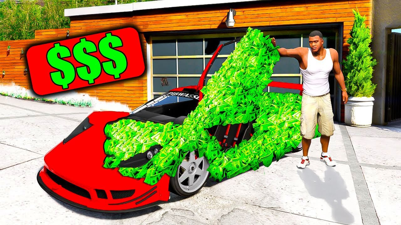 DOKUNDUĞUM HERŞEY PARA OLUYOR ZENGİN OLDUM - GTA 5 MODS