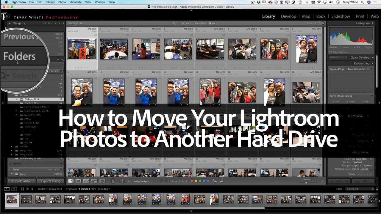 How to Move Your Photos in Lightroom Classic CC to Another Drive