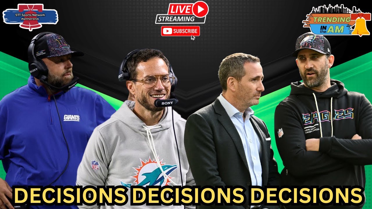 Eagles OC search CONTINUES... Who's in the mix? + 76ers RECAP | Trending in the AM w/Phil Stiefel