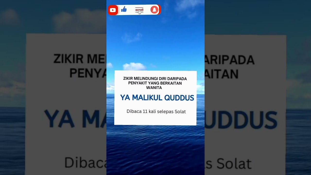 zikir selepas sholat #doamustajab #shortvidio #haditsnabi