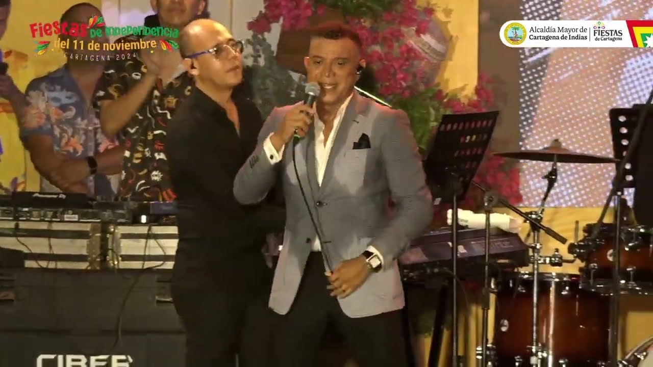 Y Tu No Estas - Juan Carlos Coronel - Fiestas De La Independencia - Cartagena - Colombia 02-11-2024