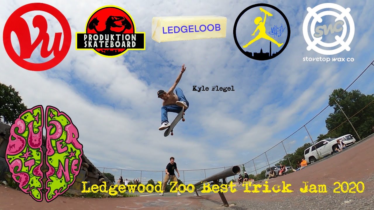 Ledgewood Zoo Best Trick -Super Stone Skateboarding - Edgewood, MD